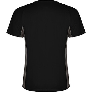 Shanghai short sleeve kids sports t-shirt, black, size 4