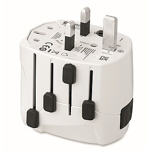 SKROSS® PRO 3-pole world, white