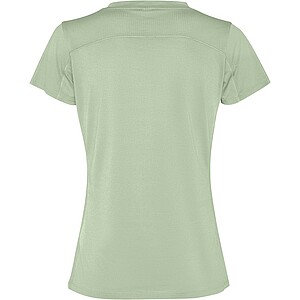 Slam short sleeve womens sports t-shirt, mist green, size M