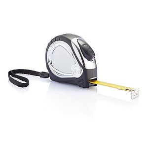 Soft rubber chrome plated tape 5m/19mm auto stop