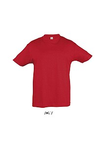 SOLS REGENT KIDS Round neck t-shirt, red, 6 years