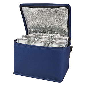 Spectrum 6-can recycled non-woven cooler bag 4L, royal blue