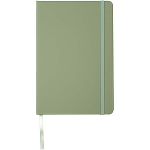 Spectrum A5 hard cover notebook, heather green