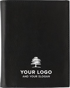 Split leather RFID (anti skimming) purse