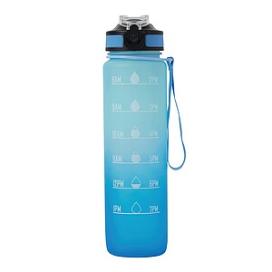 Sports water bottle, blue