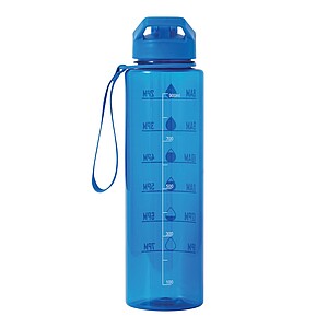 Sports water bottle, blue