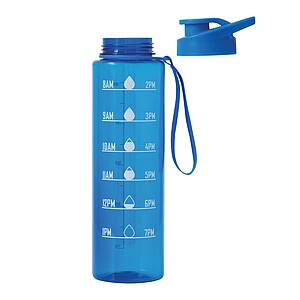 Sports water bottle, blue