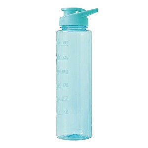 Sports water bottle, light blue