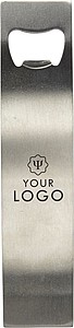 Stainless steel bottle opener