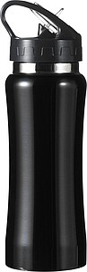Stainless steel drinking bottleBlack