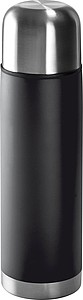 Stainless steel thermal flask, black