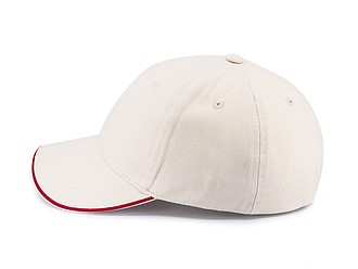 STAN six panel cap, beige