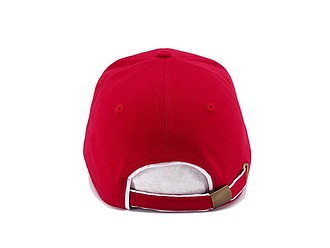 STAN six panel cap, red
