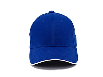 STAN six panel cap, royal blue