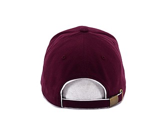 STAN six panel cap, wine