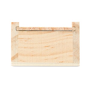 Stationery set in wooden box