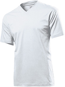 Stedman Classic-T V-neck Men, white, XL