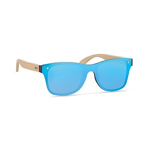 Sunglasses with mirrored lens