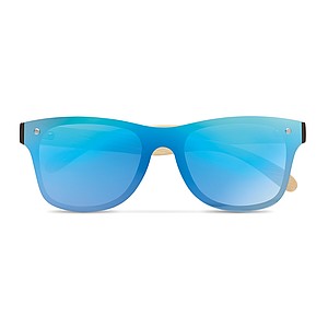 Sunglasses with mirrored lens