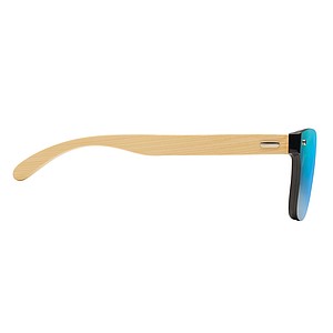 Sunglasses with mirrored lens