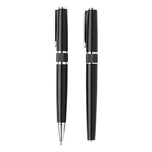 Swiss Peak deluxe pen set,black