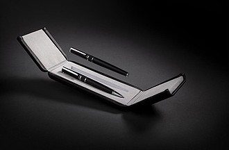 Swiss Peak deluxe pen set,black