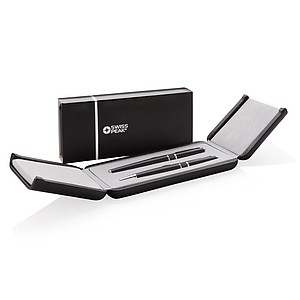 Swiss Peak deluxe pen set,black