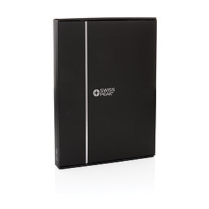 Swiss Peak Heritage RCS rPU A4 portfolio with zipper