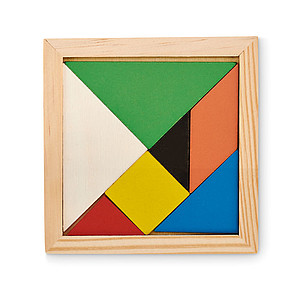 Tangram puzzle in wood MO6693-40