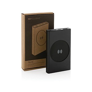 Terra RCS recycled aluminum 5000 mAh powerbank 5W wireless