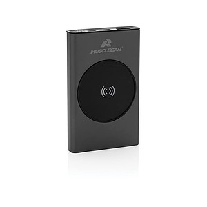 Terra RCS recycled aluminum 5000 mAh powerbank 5W wireless