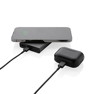 Terra RCS recycled aluminum 5000 mAh powerbank 5W wireless