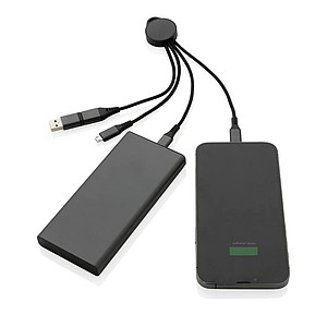 Terra RCS recycled aluminum 6-in-1 charging cable