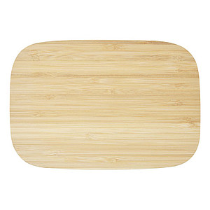 Tite stainless steel lunch box with bamboo lid