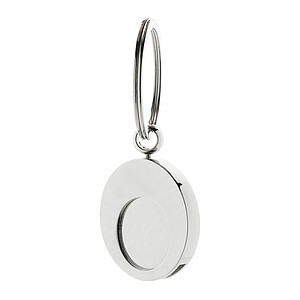 trolley coin keyring