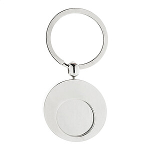 trolley coin keyring