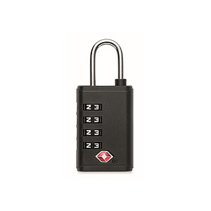 TSA 4-digit combination lock