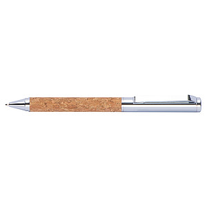 Twist-ballpen metal and cork