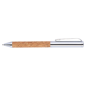 Twist-ballpen metal and cork