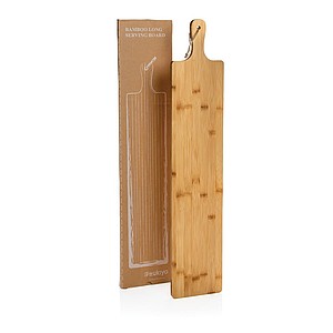 Ukiyo bamboo large serving board, brown