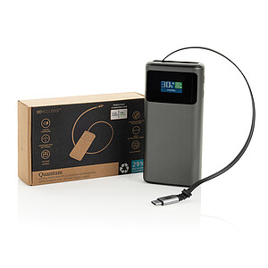 Ultra-Fast 10,000 mAh Power Bank made from RCS, Grey