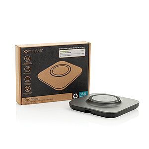 Ultra-Fast 25W Magnetic Wireless Charging Pad, Grey