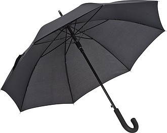 Umbrella with aluminum shaft