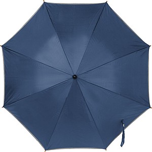 Umbrella with reflective border Blue