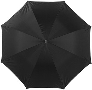Umbrella with silver undersideBlack/silver