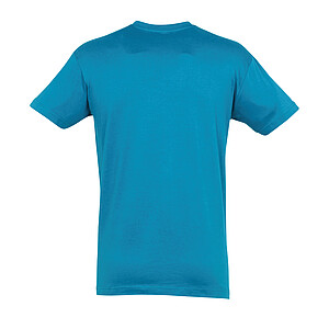 UNISEX ROUND COLLAR T-SHIRT REGENT, AQUA, XS