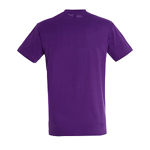 UNISEX ROUND COLLAR T-SHIRT REGENT, DARK PURPLE, XXS