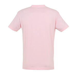 UNISEX ROUND COLLAR T-SHIRT REGENT, MEDIUM PINK, M