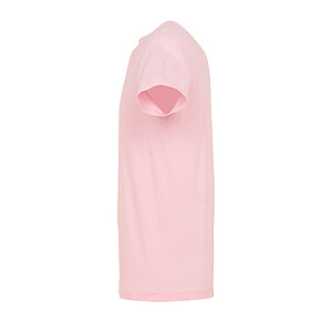 UNISEX ROUND COLLAR T-SHIRT REGENT, MEDIUM PINK, M