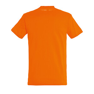 UNISEX ROUND COLLAR T-SHIRT REGENT, ORANGE, XXL
